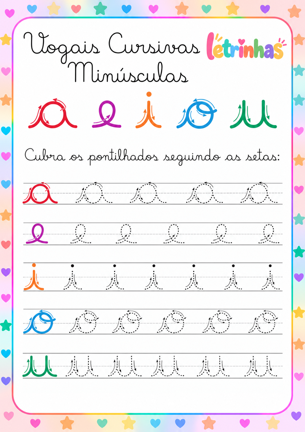 Amostra da apostila VOCABULÁRIO E CALIGRAFIA