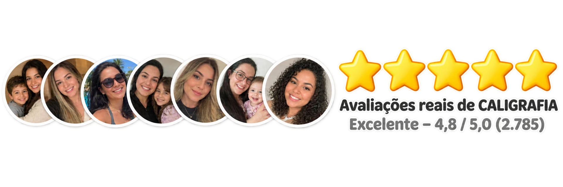 Avaliação geral do Alfabetinho: excelente, 4,9 de 5,0 com 4.753 avaliações